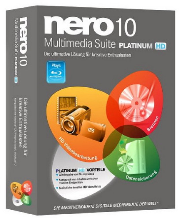 Nero 10. Nero Multimedia Suite. Nero 11. Nero Platinum Suite.