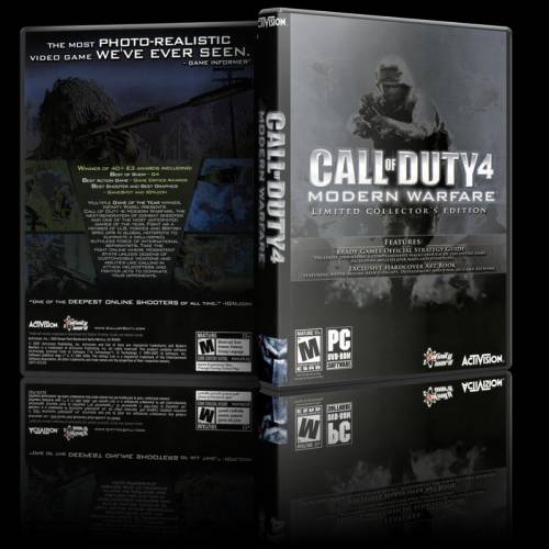 Call of Duty 4: Modern Warfare(v 1.7.586) (2007) c возможностью играть через интернет без ключа