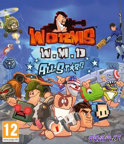 Worms W.M.D [Build 1552] (2016) PC | RePack by Mizantrop1337