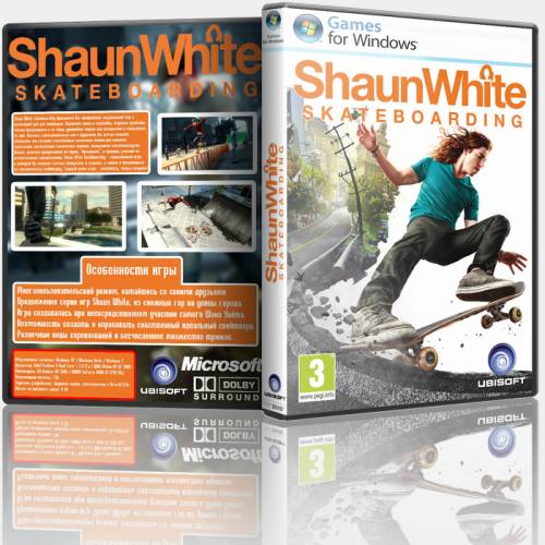 Shaun White Скейтборд / Shaun White Skateboarding (Новый Диск ) (Rus) [L]