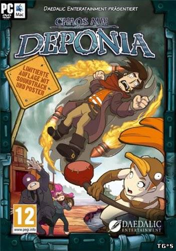 Депония 2: Взрывное Приключение / Chaos on Deponia (2012) PC | RePack