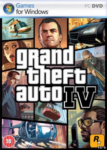 GTA 4 / Grand Theft Auto IV in style V [v.4] (2014) PC | RePack oт JohnMc