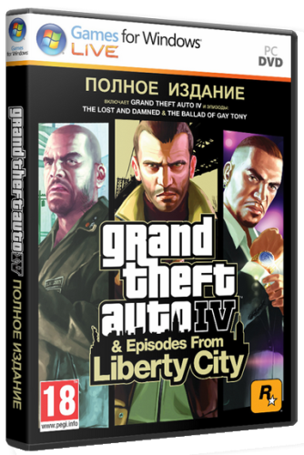 GTA 4 / Grand Theft Auto IV: Complete Edition [v. 1.0.6.1 / 1.1.0.1] (2010/PC/Rus|Eng)