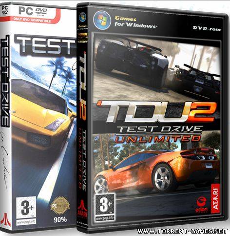 Дилогия Test Drive Unlimited [RePack] TG