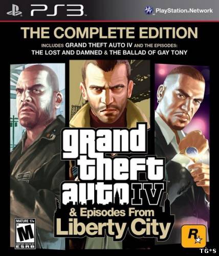 [PS3] Grand Theft Auto IV: Полное издание [FULLRip] [EUR/RUS]