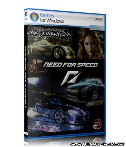 Трилогия Need For Speed 3 в 1 (2005-2008) (Русский)