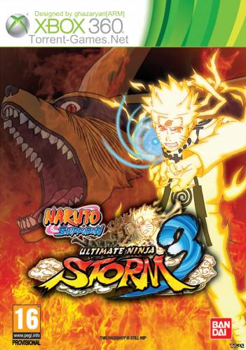 Naruto Shippuden Ultimate Ninja Storm 3 [PAL,RUS] [лицензия] (XGD3 / LT+3.0)