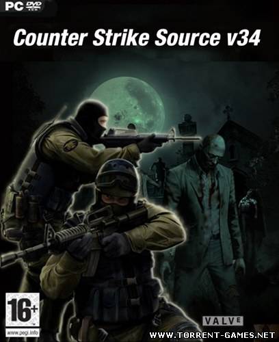 Counter-Strike: Source v.34 NoSteam "Русский спецназ" (2008) PC