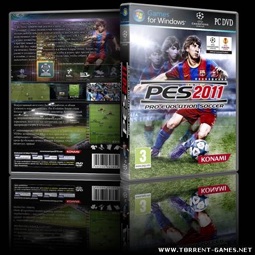 Pro Evolution Soccer 2011 v1.03 (2010) PC | RePack от R.G. Repacker's