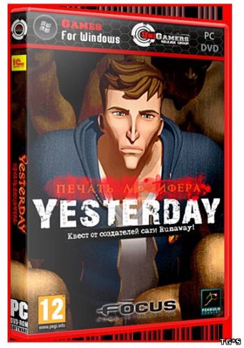 Yesterday.Печать Люцифера  Yesterday.v 1.0.0.1 (1C-СофтКлаб) (RUS) [Repack] от Fenixx(Заменена таблетка на кряк от SKiDROW)