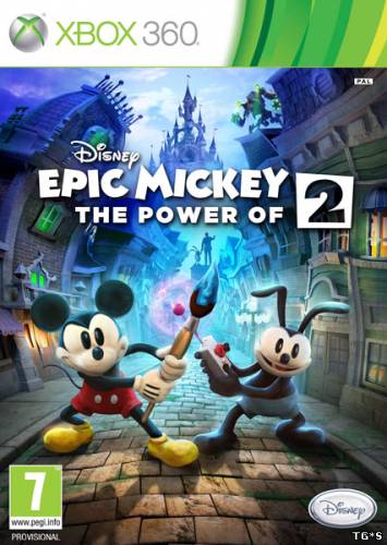 Disney Epic Mickey: Две легенды / Disney Epic Mickey 2: The Power of Two (2012) Xbox 360