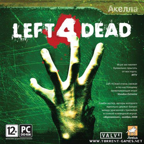 Left 4 Dead [v1.0.2.6] [RePack] (2008) (RUS/ENG)