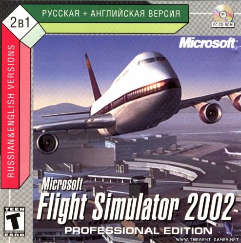 Microsoft Flight Simulator 2002 Professional Edition 2CD (.NRG) [RUS, ENG]