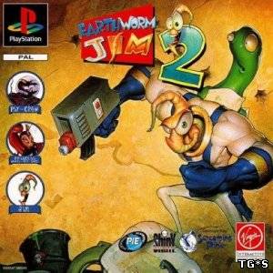 [PS1] Earthworm Jim 2 [PAL] [RUS] (1996)