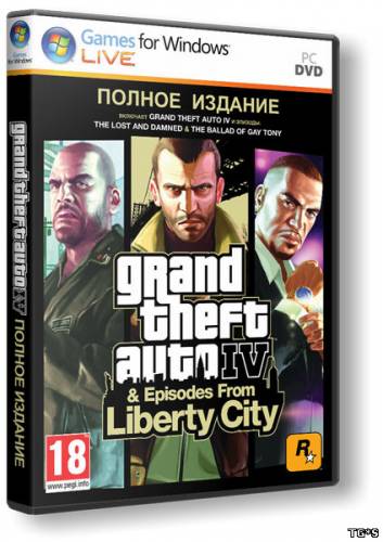 Grand Theft Auto IV: Complete Edition / Grand Theft Auto IV: Полное издание (GTA) (RUS|ENG) [Repack] от R.G. Механики