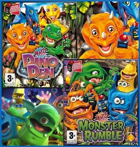 Buzz!™ Junior: Dino Den and Monster Rumble [EUR/RUS] PS3