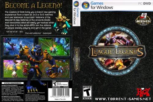 League of Legends / Лига Легенд [4.18.0.274] [2010, RPG, MOBA, MMORPG, Online Only]