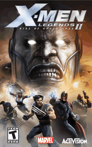 X-Men Legends 2: Rise of Apocalypse (Лицензия / PSP / Activision / 2005)