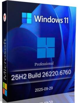 Windows 11 Pro 25H2 Build 26220.6760 Dev